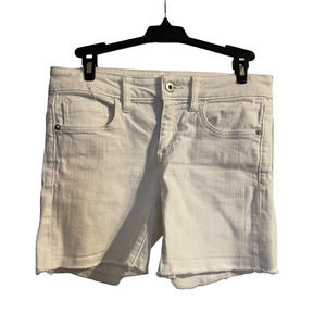 Pilcro and the Letterpress Denim Jean Shorts